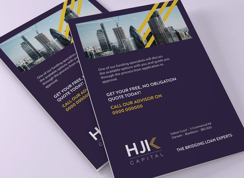 HJK Capital Brochure printing