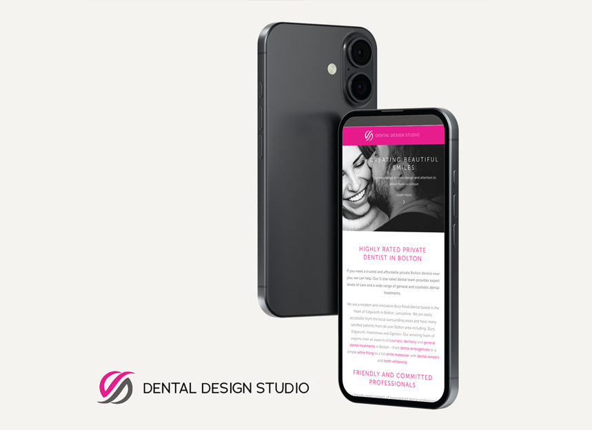 dental design website bolton