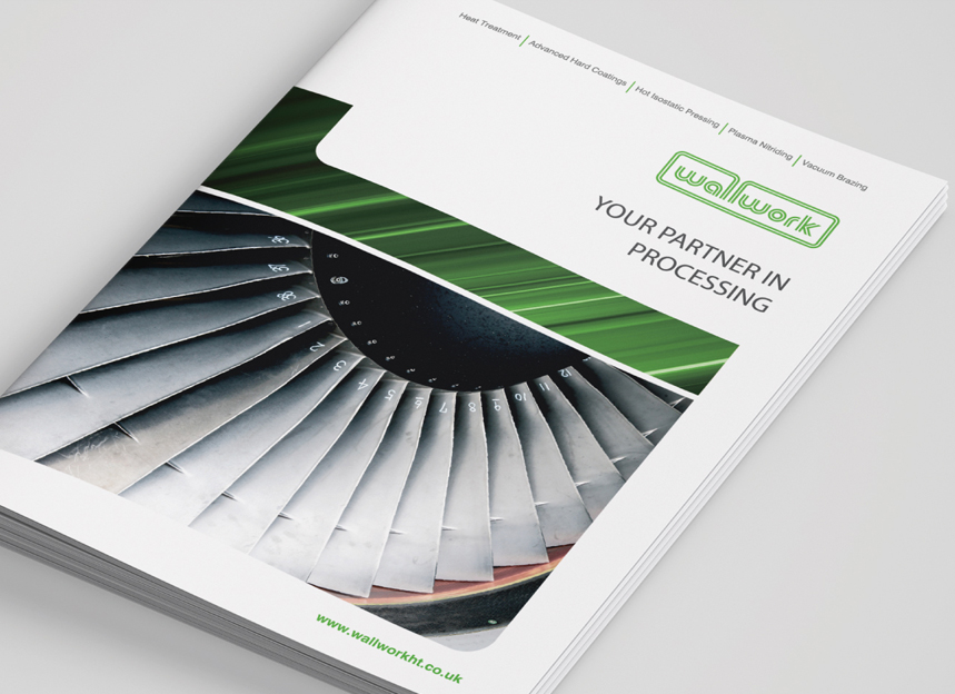 wallwork group heat bury treatments brochure printing marketing material by red chilli design