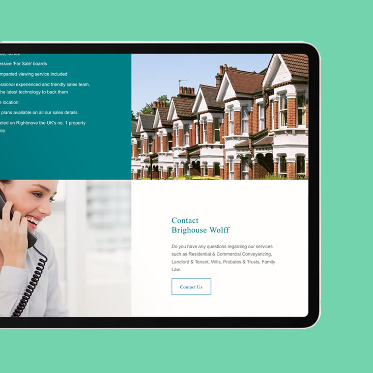 web design for Bolton estate agents